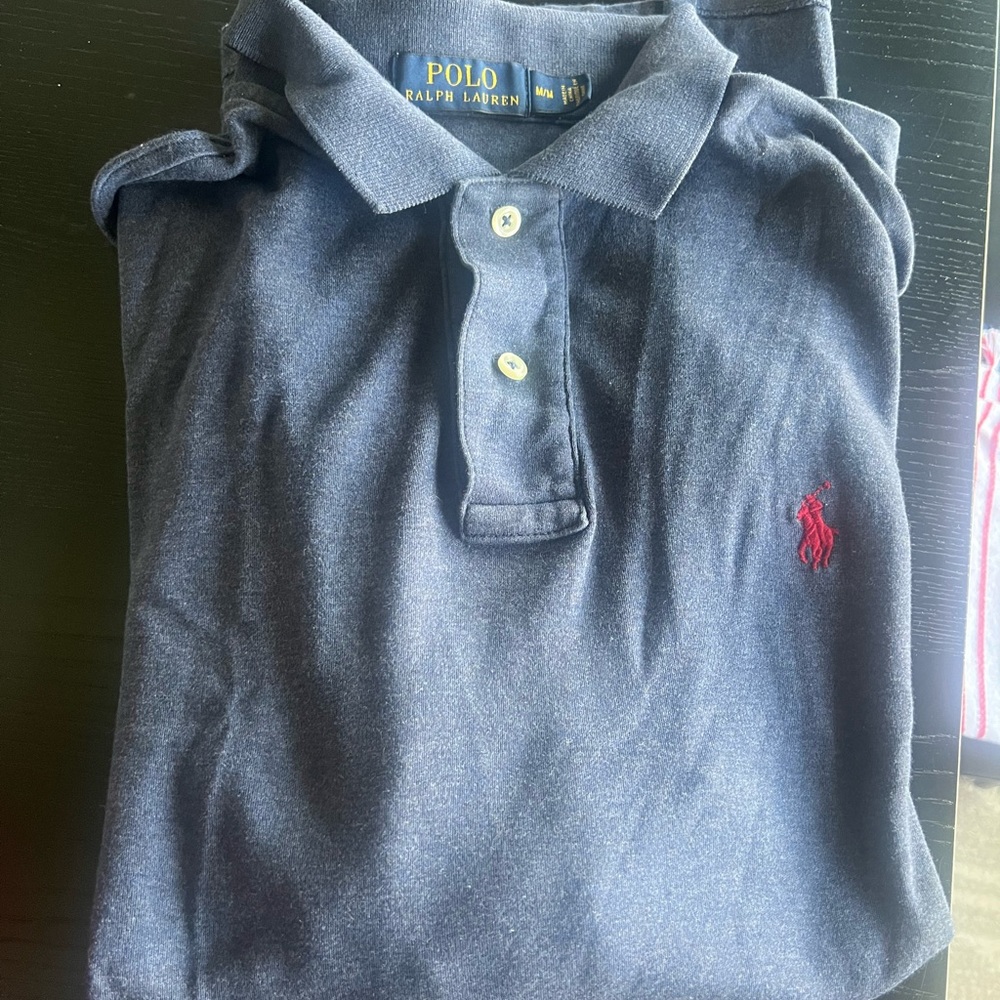 Polo by Ralph Lauren Navy Blue Polo Shirt